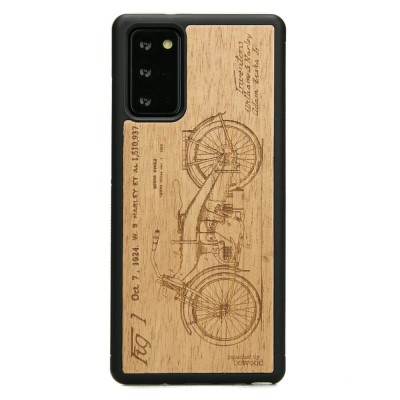 Obrazek dla: Drewniane Etui na Samsung Galaxy Note 20 HARLEY PATENT ANIEGRE