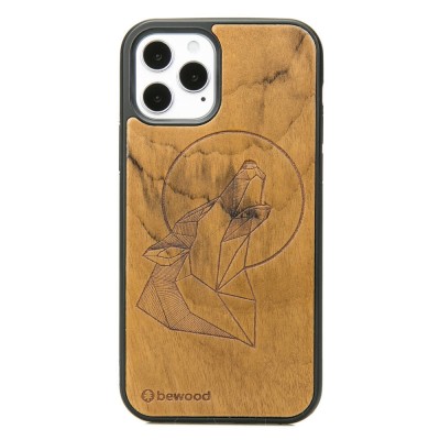 Obrazek dla: Drewniane Etui na iPhone 12 / 12 Pro WILK IMBUIA