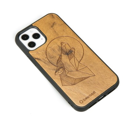 Obrazek 2 dla: Drewniane Etui na iPhone 12 / 12 Pro WILK IMBUIA