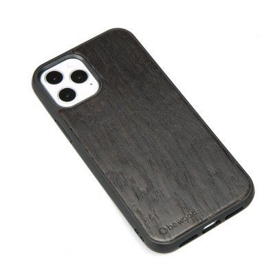 Obrazek 2 dla: Drewniane Etui na iPhone 12 / 12 Pro DĄB WĘDZONY