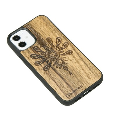 Obrazek 2 dla: Drewniane Etui na iPhone 12 Mini PARZENICA LIMBA