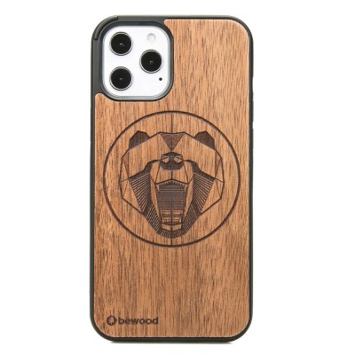Picture for: Apple iPhone 12 Pro Max Bear Merbau Wood Case