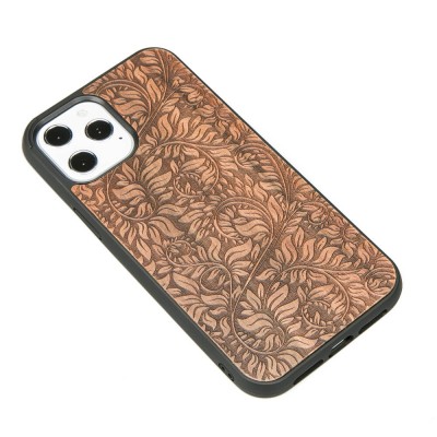 Obrazek 2 dla: Drewniane Etui na iPhone 12 Pro Max LIŚCIE JABŁOŃ