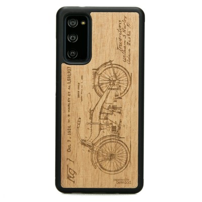 Obrazek dla: Drewniane Etui na Samsung Galaxy S20 FE HARLEY PATENT ANIEGRE
