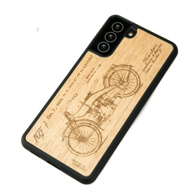 Obrazek 2 dla: Drewniane Etui na Samsung Galaxy S21 Plus HARLEY PATENT ANIEGRE