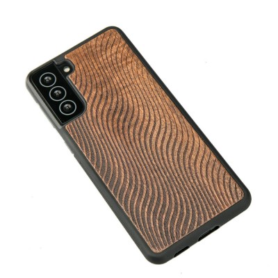 Picture 2 for: Samsung Galaxy S21 Waves Merbau Wood Case