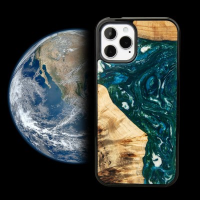 Picture for: Bewood Unique Resin Case  Planets  Earth