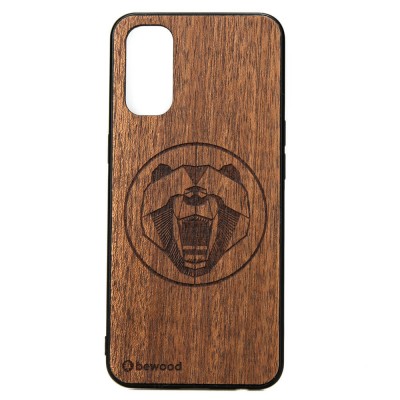 Picture for: OPPO Reno 4 Bear Merbau Wood Case