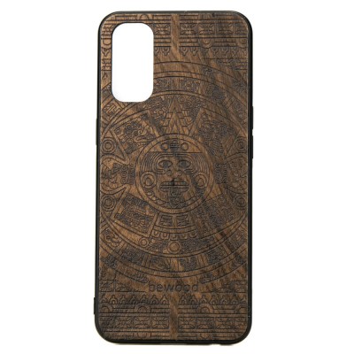 Picture for: OPPO Reno 4 Aztec Calendar Ziricote Wood Case
