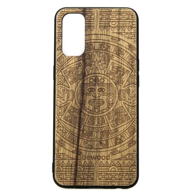 Picture for: OPPO Reno 4 Aztec Calendar Frake Wood Case