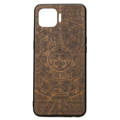 Picture for: OPPO Reno 4  Lite Aztec Calendar Ziricote Wood Case