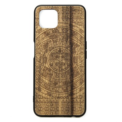 Picture for: OPPO Reno 4 Z Aztec Calendar Frake Wood Case