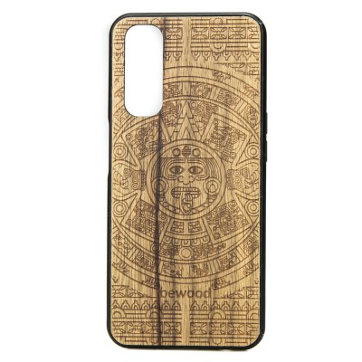 Picture for: Realme 7 Aztec Calendar Frake Wood Case