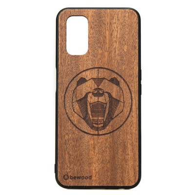 Picture for: Realme 7 5G Bear Merbau Wood Case