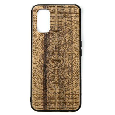 Picture for: Realme 7 5G Aztec Calendar Frake Wood Case
