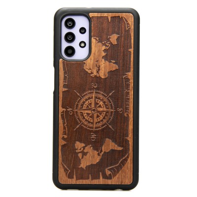 Picture for: Samsung Galaxy A32 5G Compass Merbau Wood Case