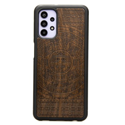 Picture for: Samsung Galaxy A32 5G Aztec Calendar Ziricote Wood Case