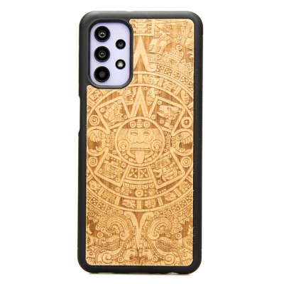 Picture for: Samsung Galaxy A32 5G Aztec Calendar Anigre Wood Case