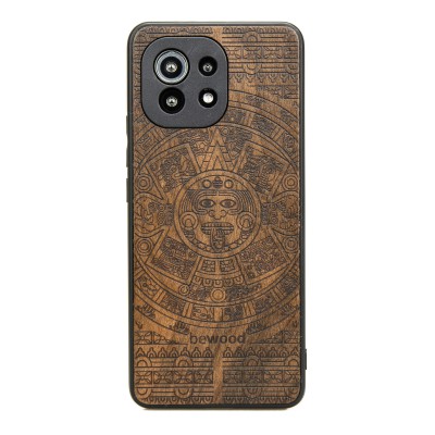 Picture for: Xiaomi Mi 11 Lite Aztec Calendar Ziricote Wood Case