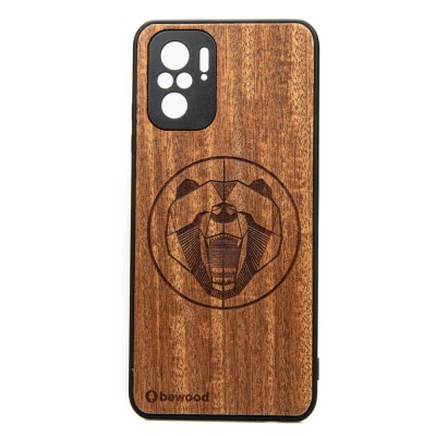 Picture for: Xiaomi Redmi Note 10 Bear Merbau Wood Case