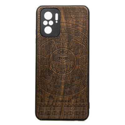 Picture for: Xiaomi Redmi Note 10 Aztec Calendar Ziricote Wood Case