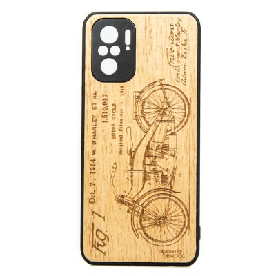 Picture for: Xiaomi Redmi Note 10 Harley Patent Anigre Wood Case