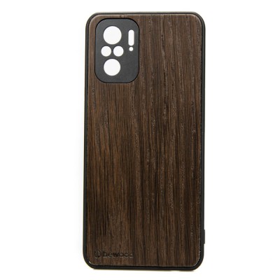 Obrazek dla: Drewniane Etui Xiaomi Redmi Note 10 DĄB WĘDZONY