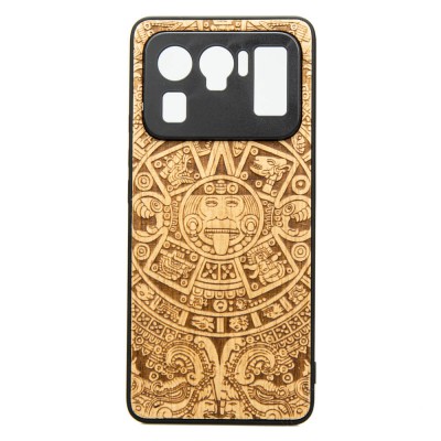 Obrazek dla: Drewniane Etui Xiaomi Mi 11 Ultra KALENDARZ AZTECKI ANIEGRE