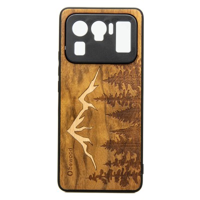 Obrazek dla: Drewniane Etui Xiaomi Mi 11 Ultra GÓRY IMBUIA