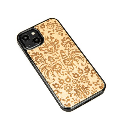 Obrazek 2 dla: Drewniane Etui na iPhone 13 POLSKI FOLK ANIEGRE