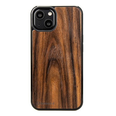 Obrazek dla: Drewniane Etui na iPhone 13 PALISANDER SANTOS