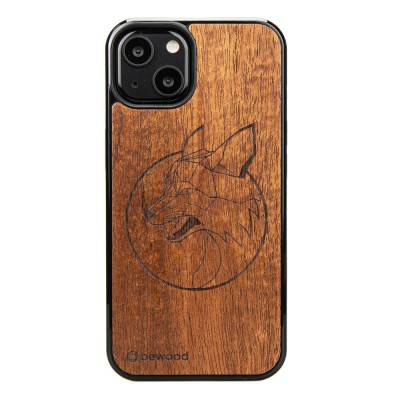 Obrazek dla: Drewniane Etui na iPhone 13 LIS MERBAU