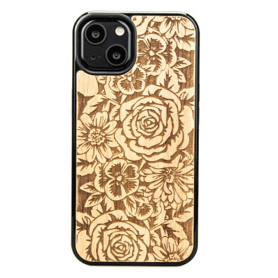 Picture for: Apple iPhone 13 Roses Anigre Wood Case
