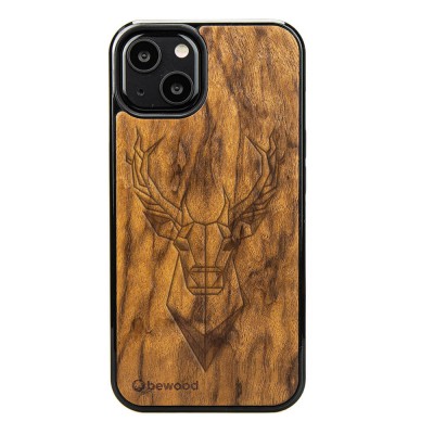 Obrazek dla: Drewniane Etui na iPhone 13 JELEŃ IMBUIA