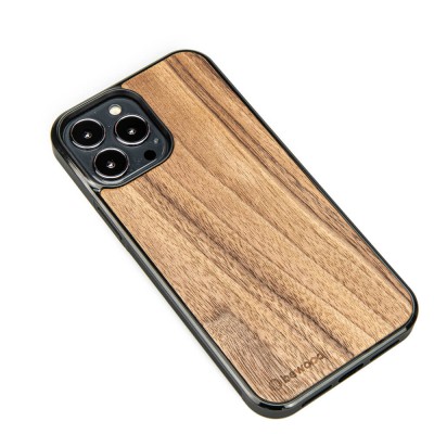 Obrazek 2 dla: Drewniane Etui na iPhone 13 Pro Max ORZECH AMERYKAŃSKI
