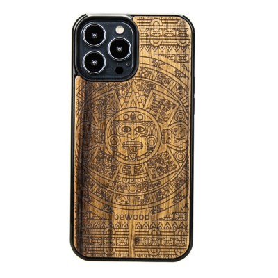 Picture for: Apple iPhone 13 Pro Max Aztec Calendar Frake Wood Case