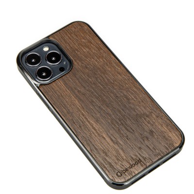 Obrazek 2 dla: Drewniane Etui na iPhone 13 Pro Max DĄB WĘDZONY