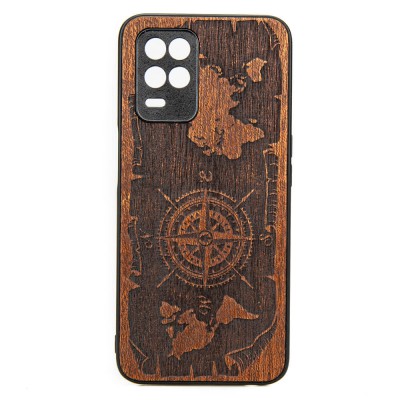 Picture for: Xiaomi Realme 8 5G Compass Merbau Wood Case