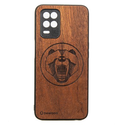Picture for: Xiaomi Realme 8 5G Bear Merbau Wood Case