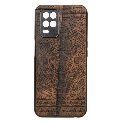 Picture for: Xiaomi Realme 8 5G Aztec Calendar Ziricote Wood Case