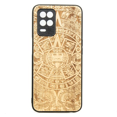 Picture for: Xiaomi Realme 8 5G Aztec Calendar Anigre Wood Case