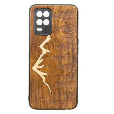 Picture for: Xiaomi Realme 8 5G Mountains Imbuia Wood Case