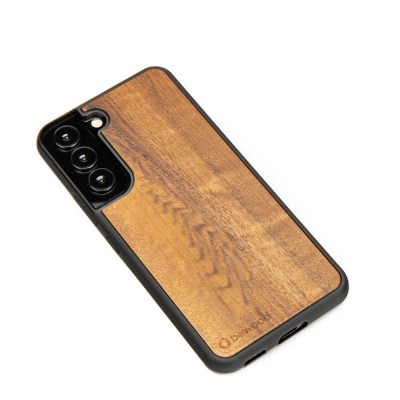 Obrazek 2 dla: Drewniane Etui na Samsung Galaxy S22 IMBUIA