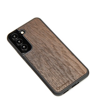 Obrazek 2 dla: Drewniane Etui na Samsung Galaxy S22 DĄB WĘDZONY