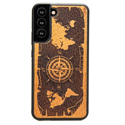 Picture for: Samsung Galaxy S22 Plus Compass Merbau Wood Case