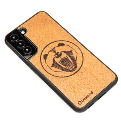 Picture 2 for: Samsung Galaxy S22 Plus Bear Merbau Wood Case