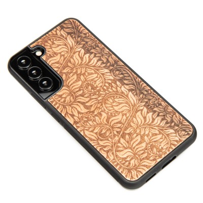 Obrazek 2 dla: Drewniane Etui na Samsung Galaxy S22 Plus LIŚCIE JABŁOŃ