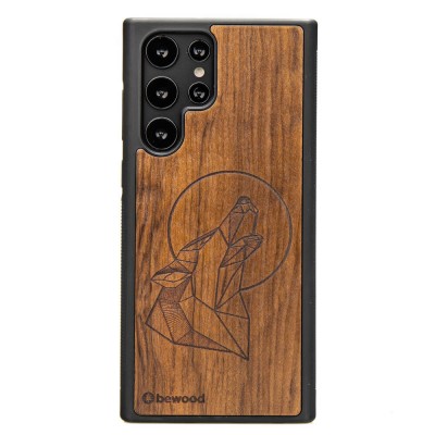 Obrazek dla: Drewniane Etui na Samsung Galaxy S22 Ultra WILK IMBUIA