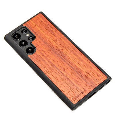 Obrazek 2 dla: Drewniane Etui na Samsung Galaxy S22 Ultra PADOUK