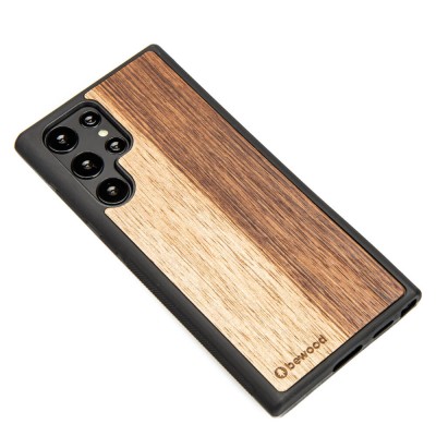 Obrazek 2 dla: Drewniane Etui na Samsung Galaxy S22 Ultra MANGO